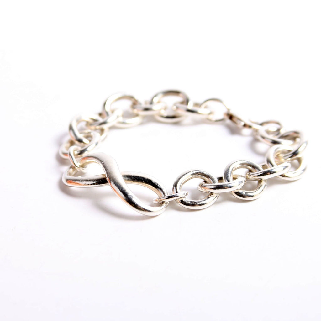 Infinity Link Chain Bracelet 925