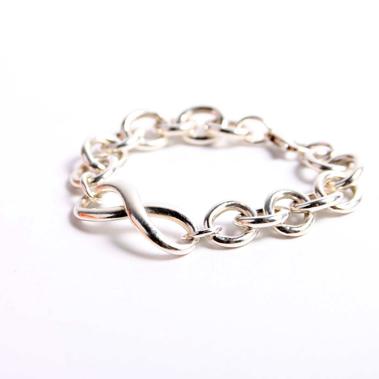 Infinity Link Chain Bracelet 925