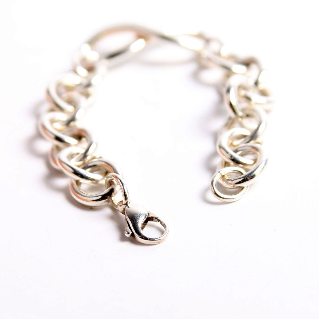 Infinity Link Chain Bracelet 925