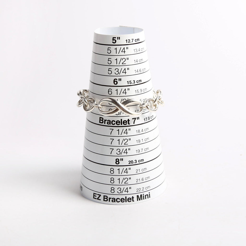 Infinity Link Chain Bracelet 925