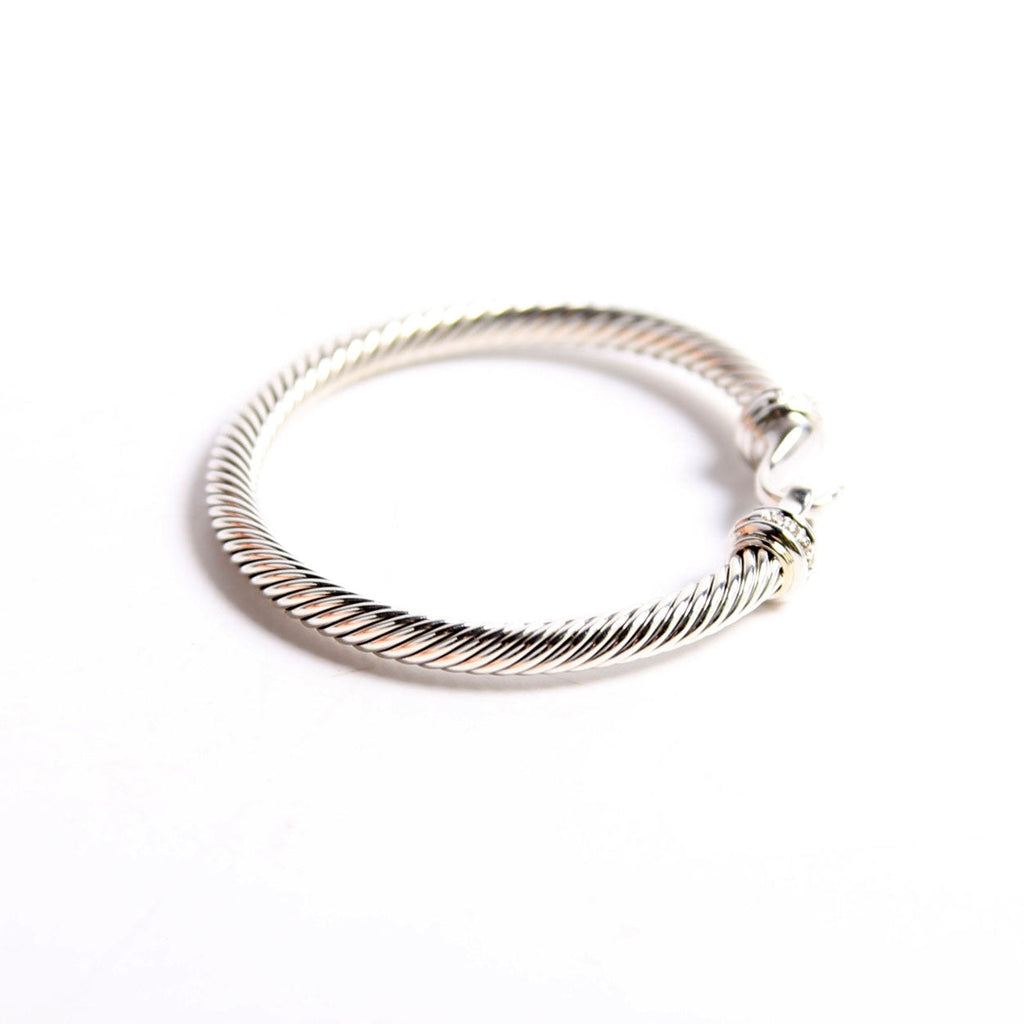 Classic Cable 6MM Buckle 925/Pave