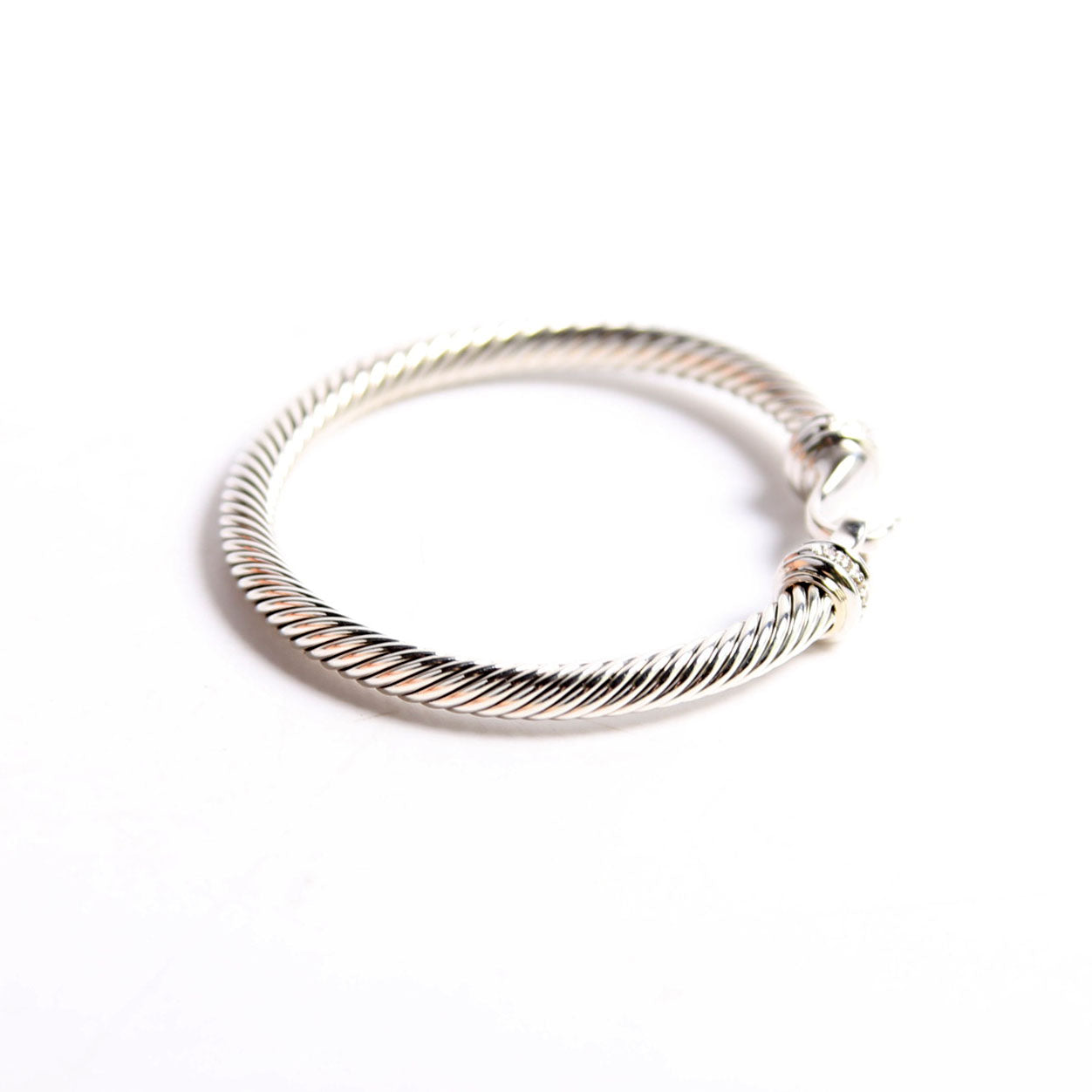 Classic Cable 6MM Buckle 925/Pave