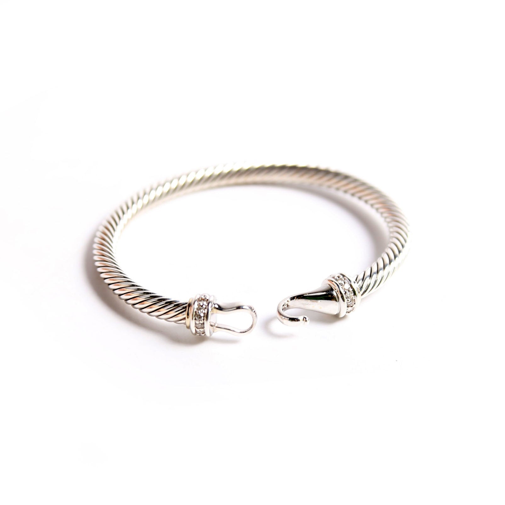 Classic Cable 6MM Buckle 925/Pave