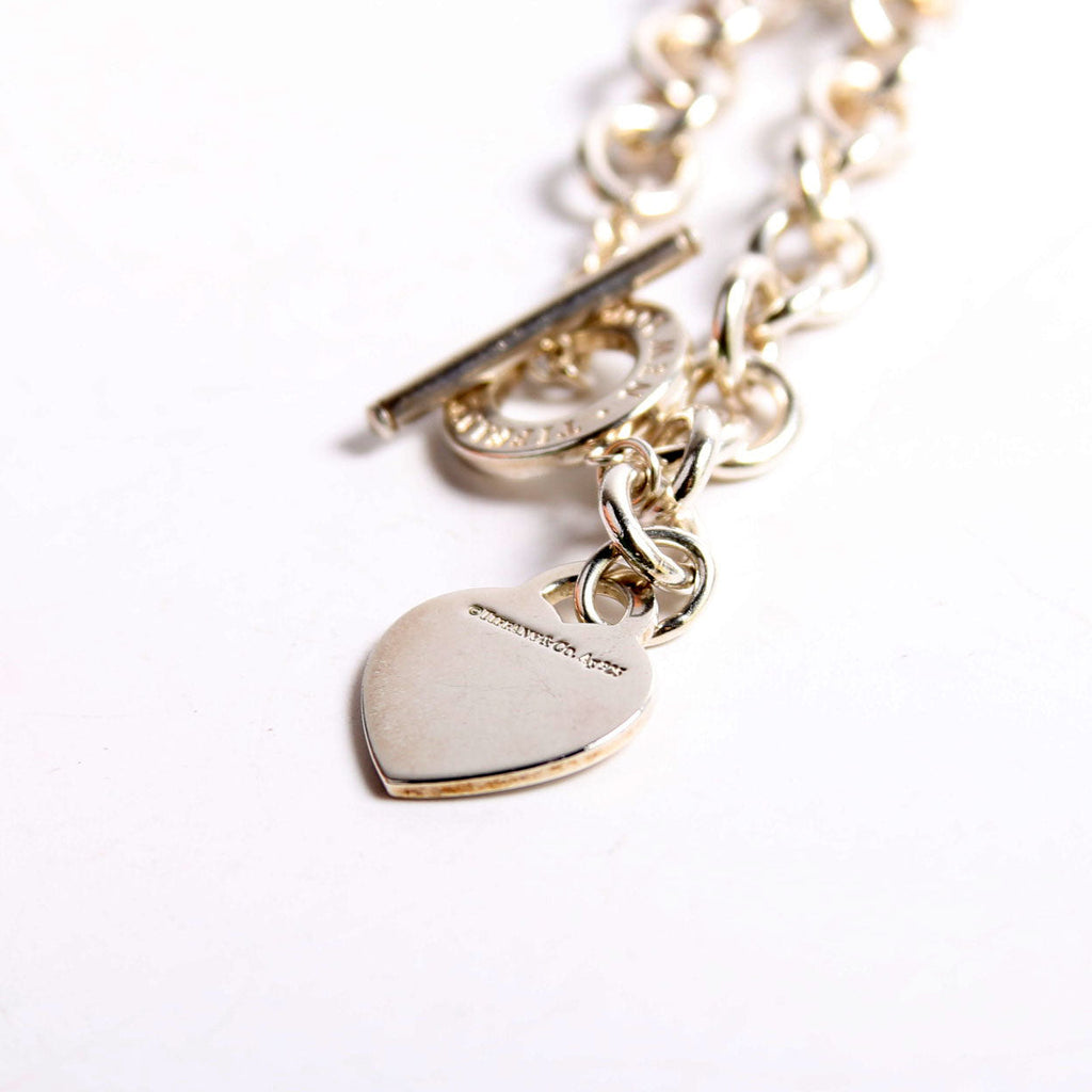 Toggle Heart Please Return To Bracelet 925