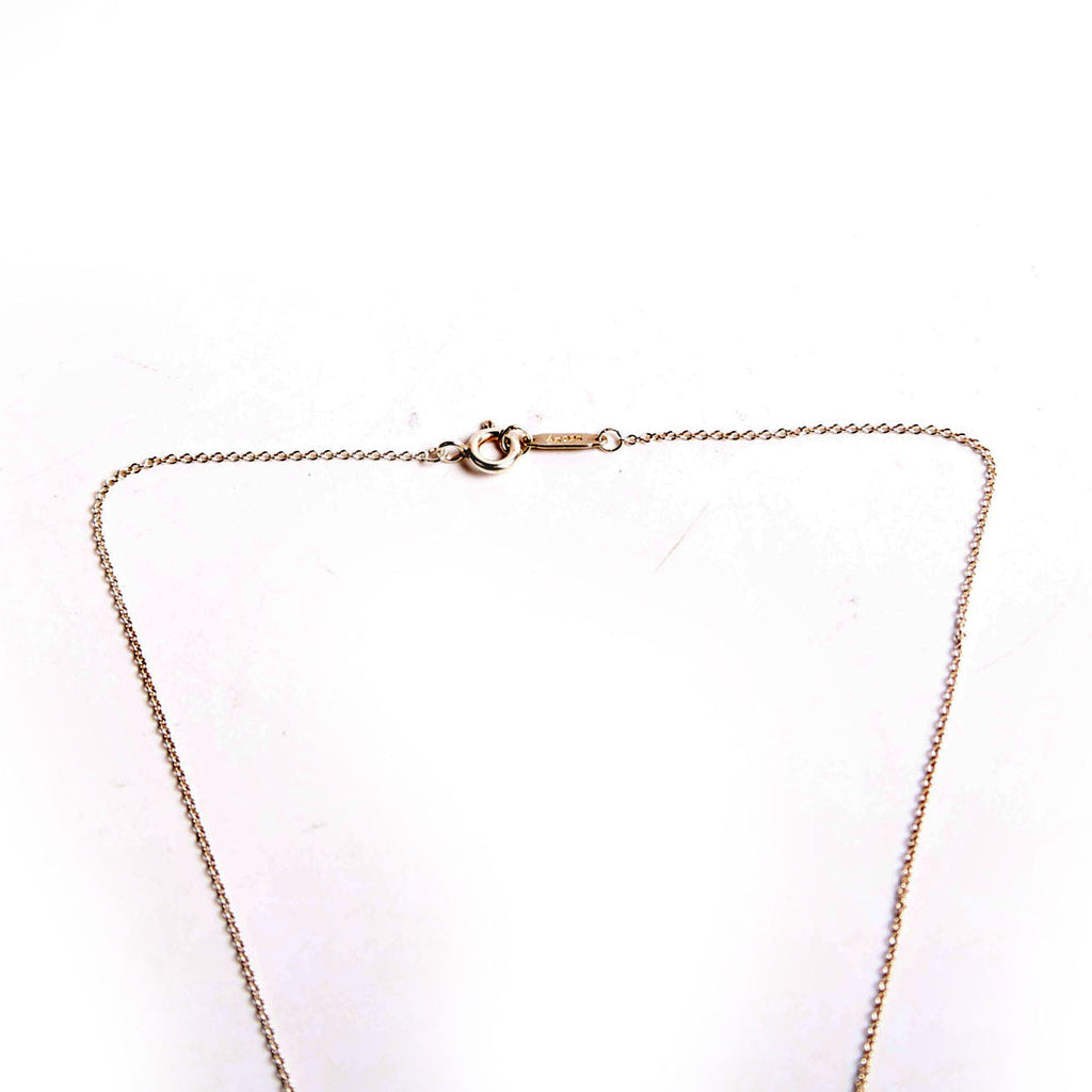 Please Return Heart/Key Necklace 925