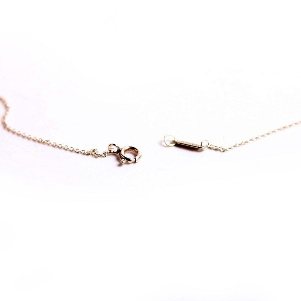 Please Return Heart/Key Necklace 925