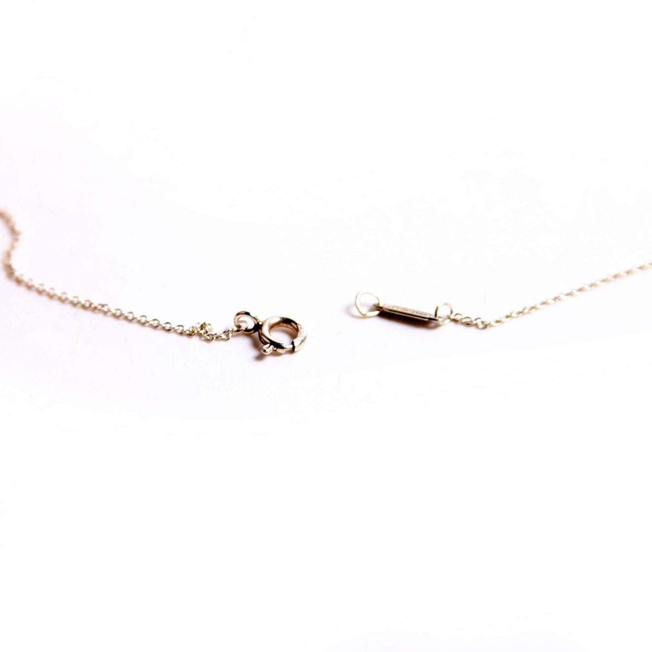 Please Return Heart/Key Necklace 925