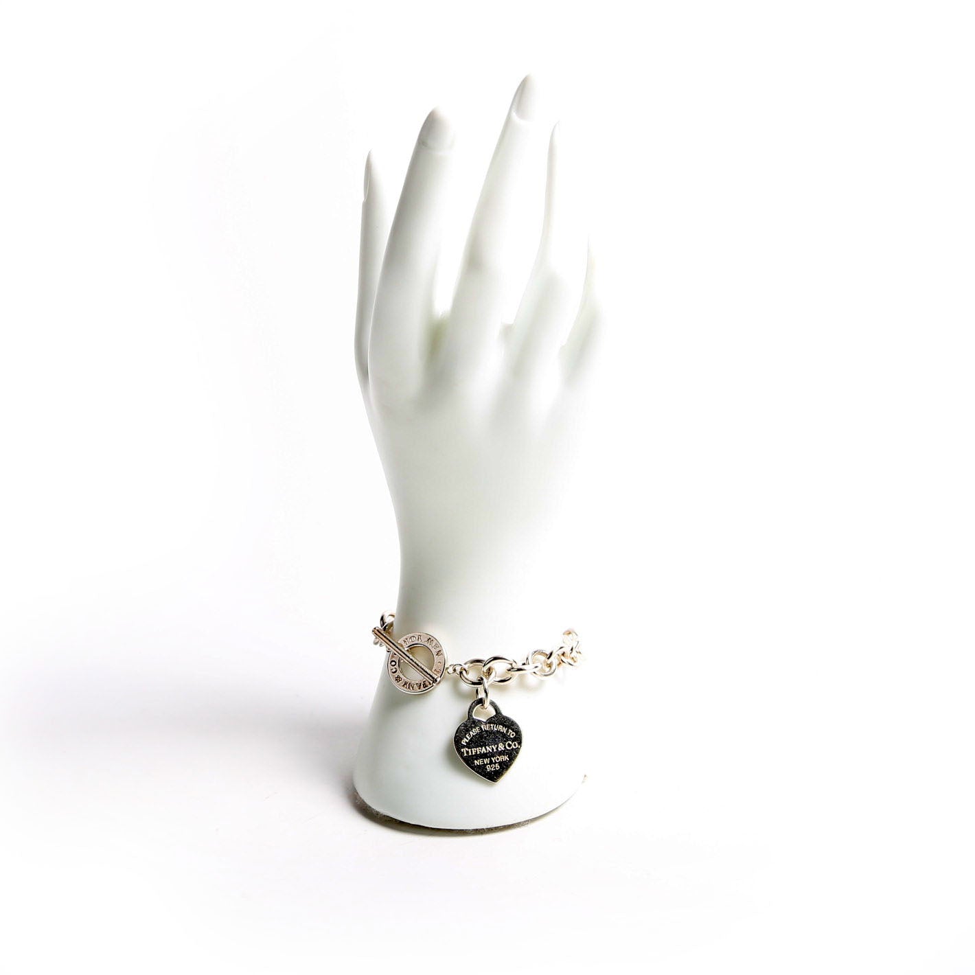 Please Return Heart/Key Necklace 925