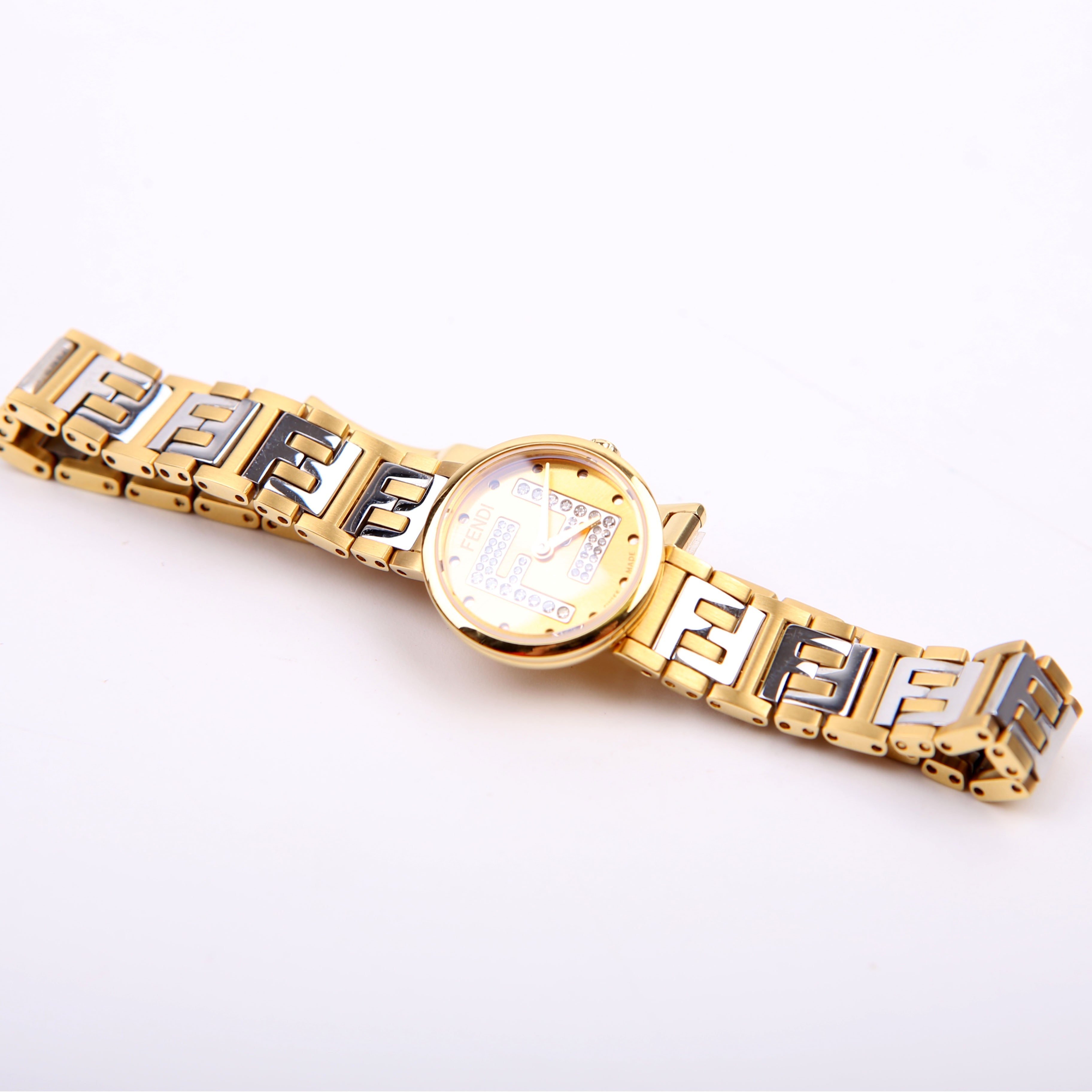 Forever Fendi 19MM Watch with .02 CW Diamonds