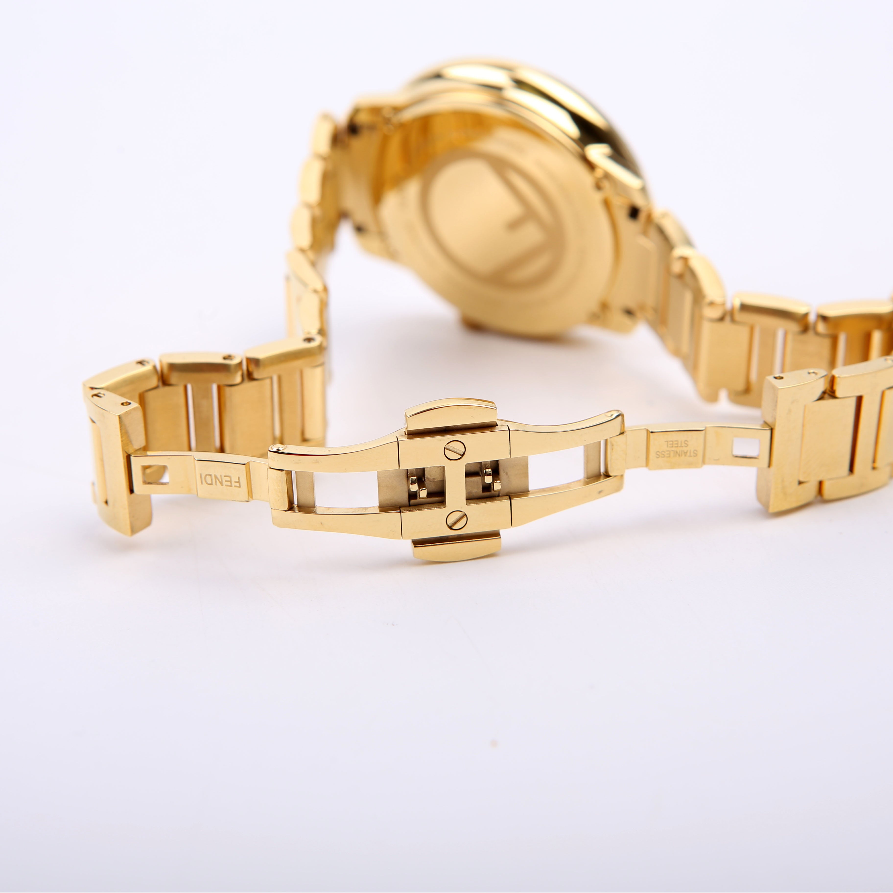 F is Fendi 28MM Stainless Steel/Sapphire Watch