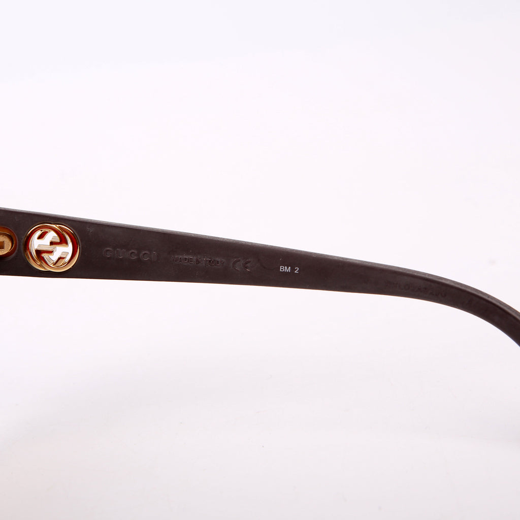 Gucci GG3786/S Interlocking Oversized Sunglasses