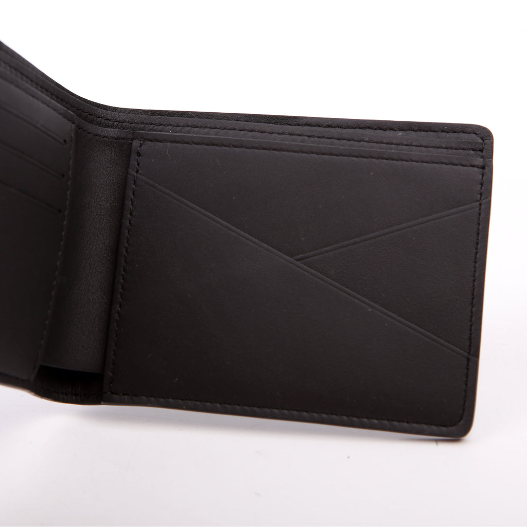 Multiple Wallet Shadow Monogram Leather Black