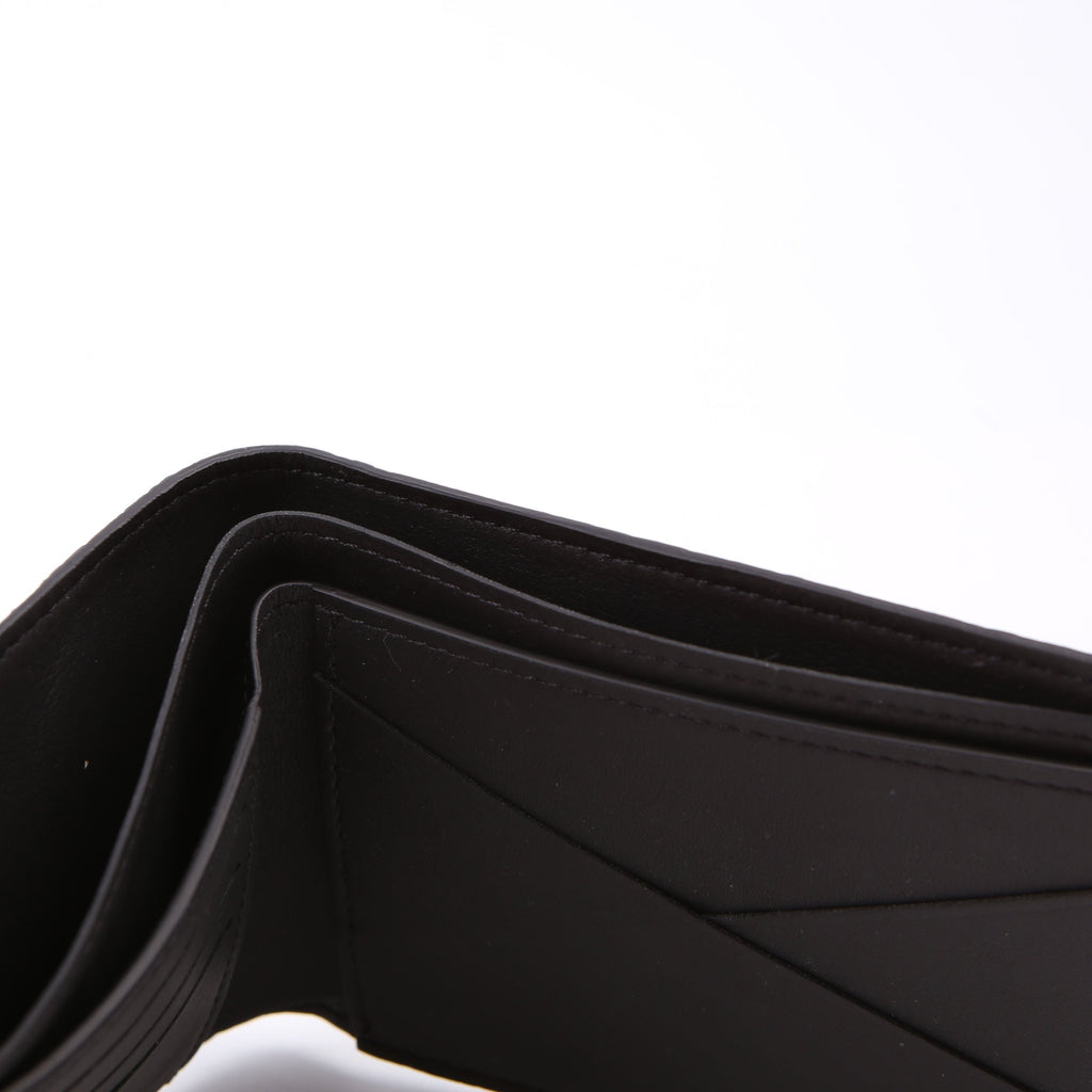 Multiple Wallet Shadow Monogram Leather Black