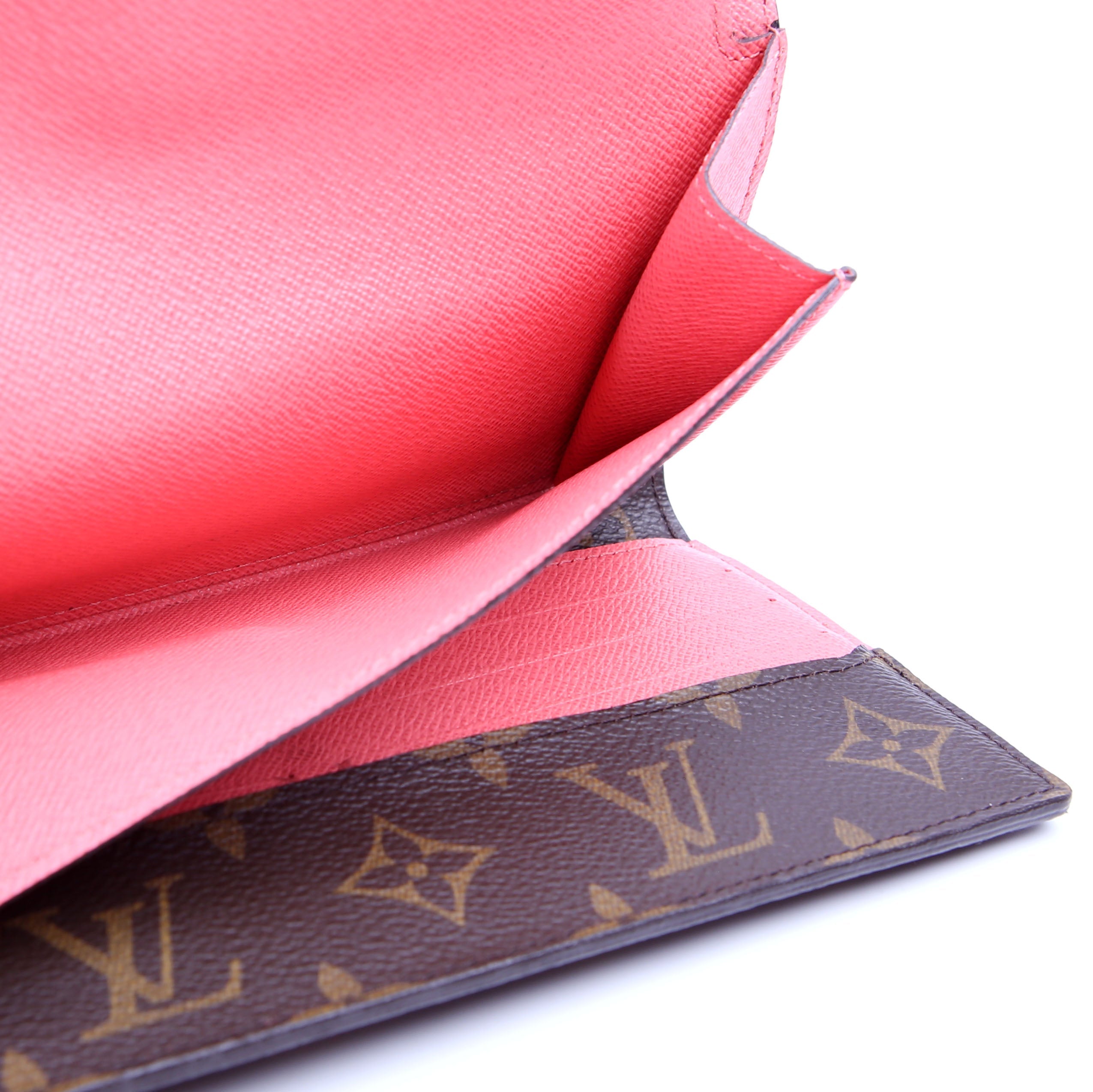 Marie Lou Long Monogram Epi Pink