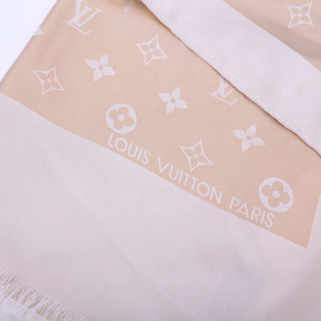 Stole Monogram Shine Scarf