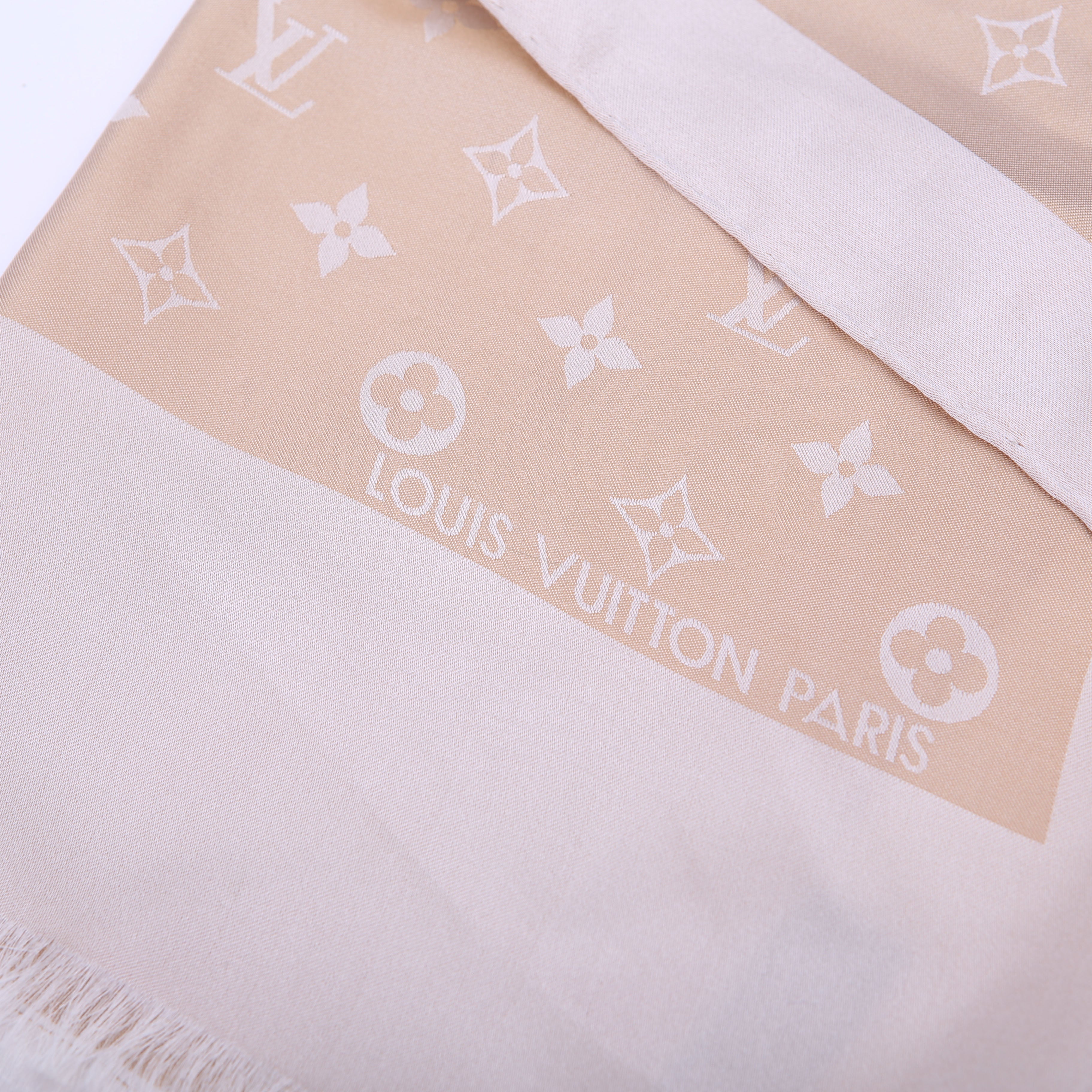 Stole Monogram Shine Scarf