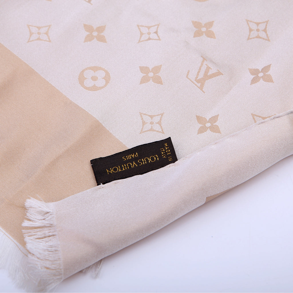 Stole Monogram Shine Scarf