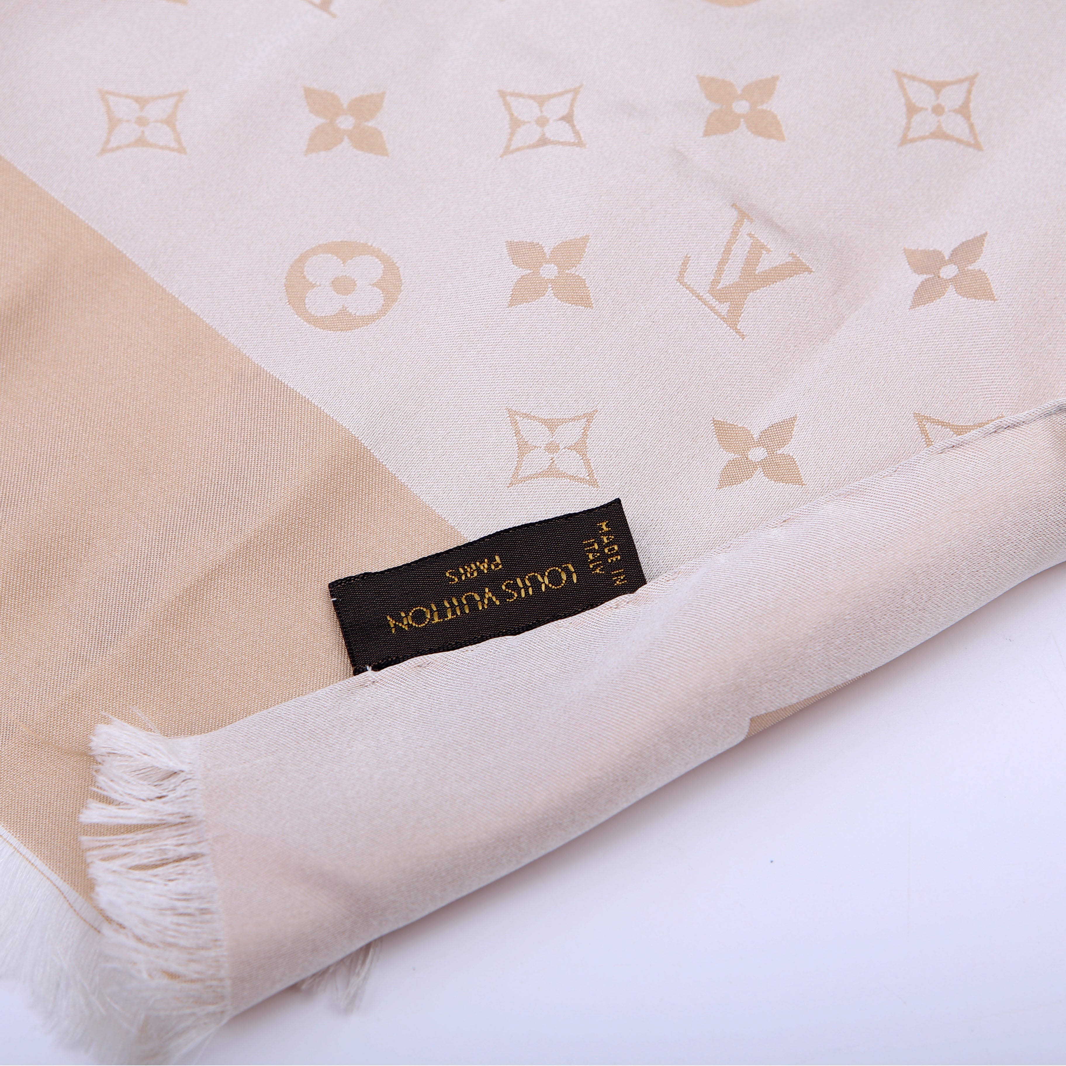 Stole Monogram Shine Scarf