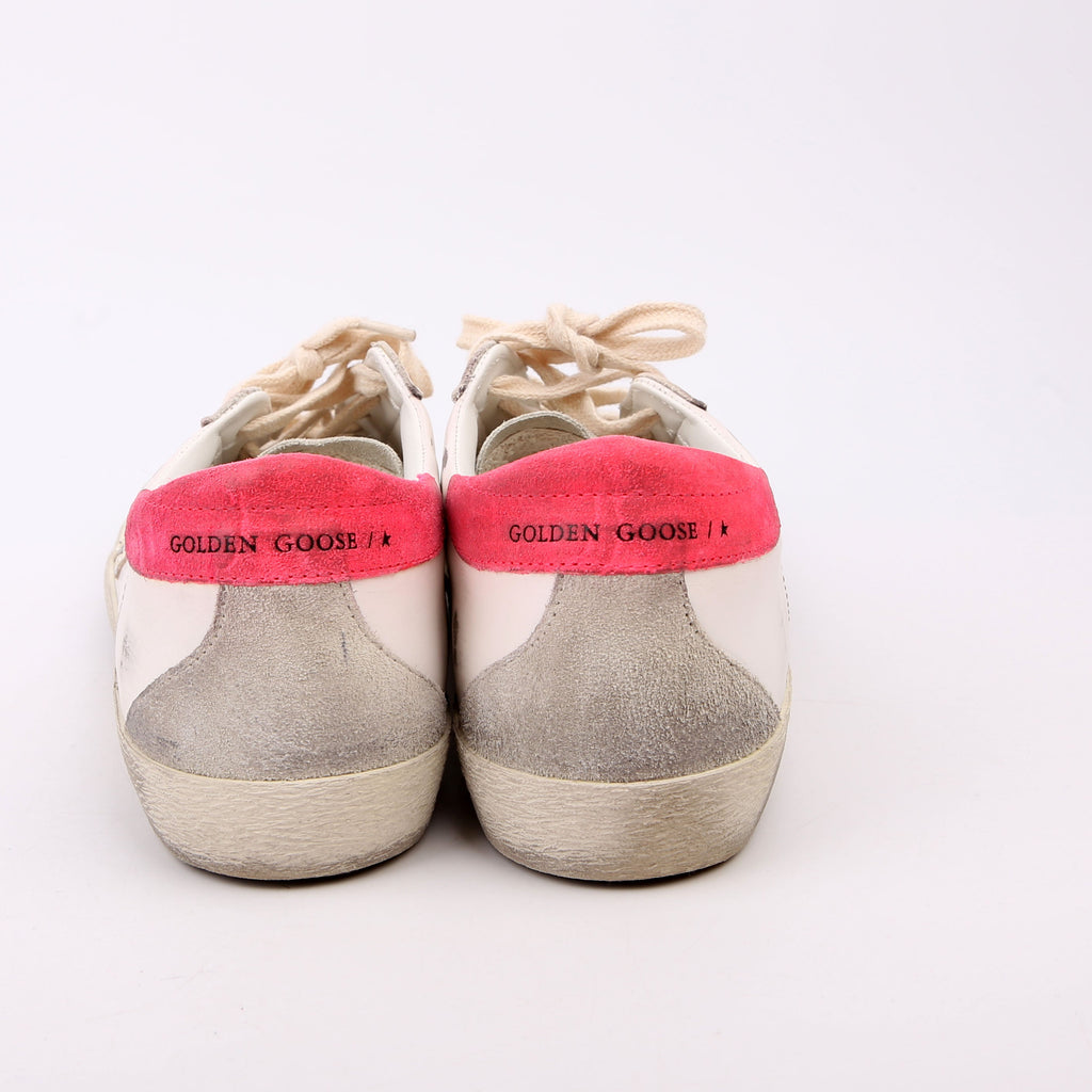 Superstar Classic Sneakers Size 40 White/Pink