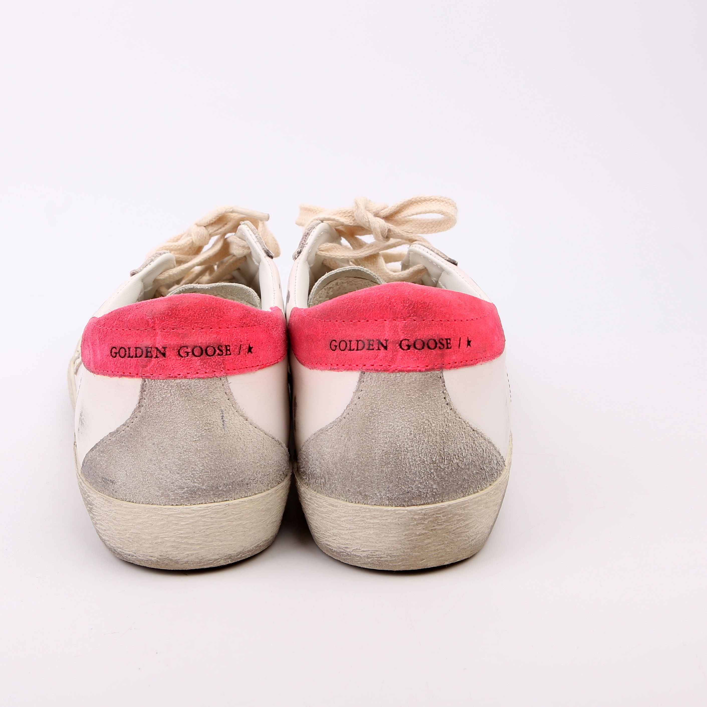 Superstar Classic Sneakers Size 40 White/Pink
