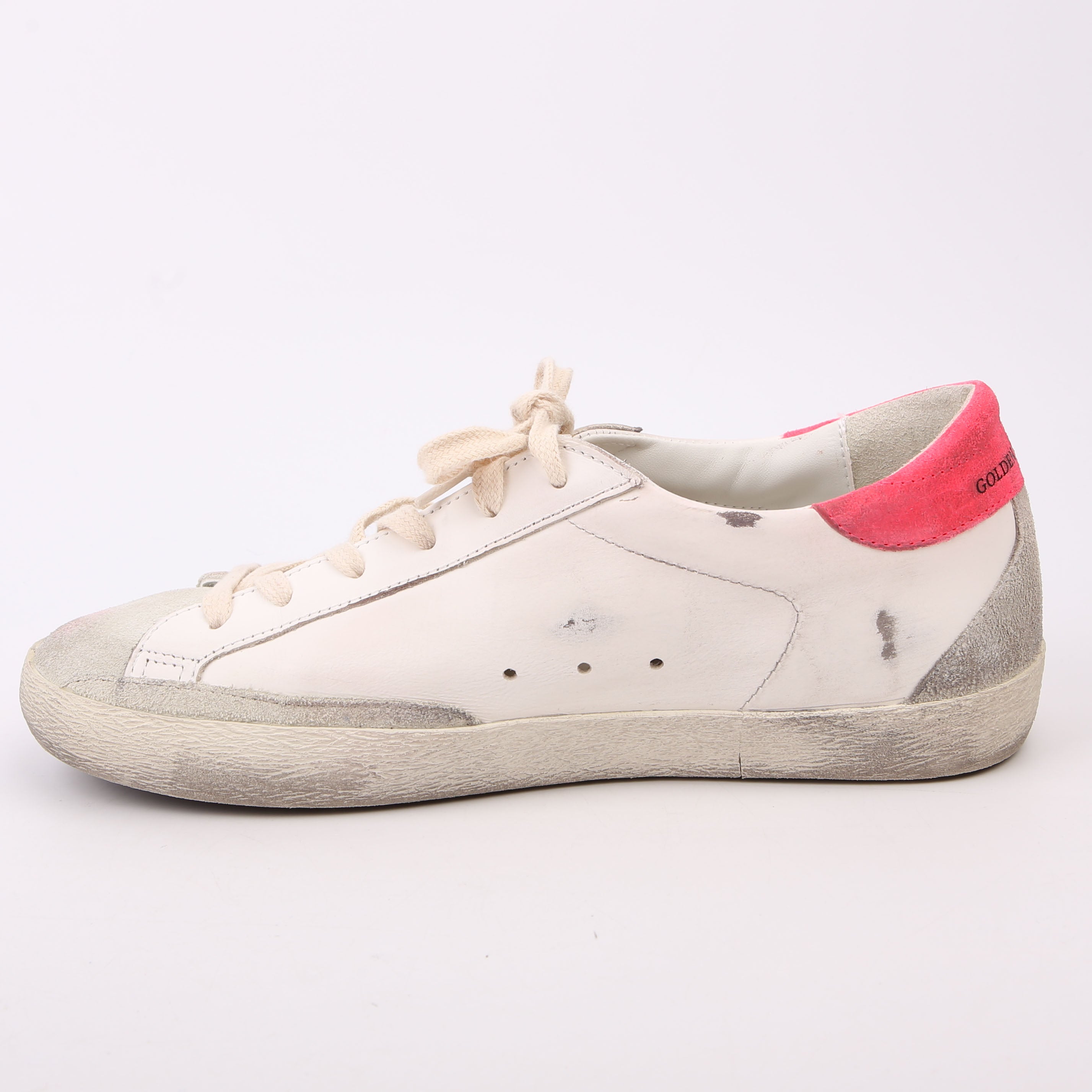 Superstar Classic Sneakers Size 40 White/Pink