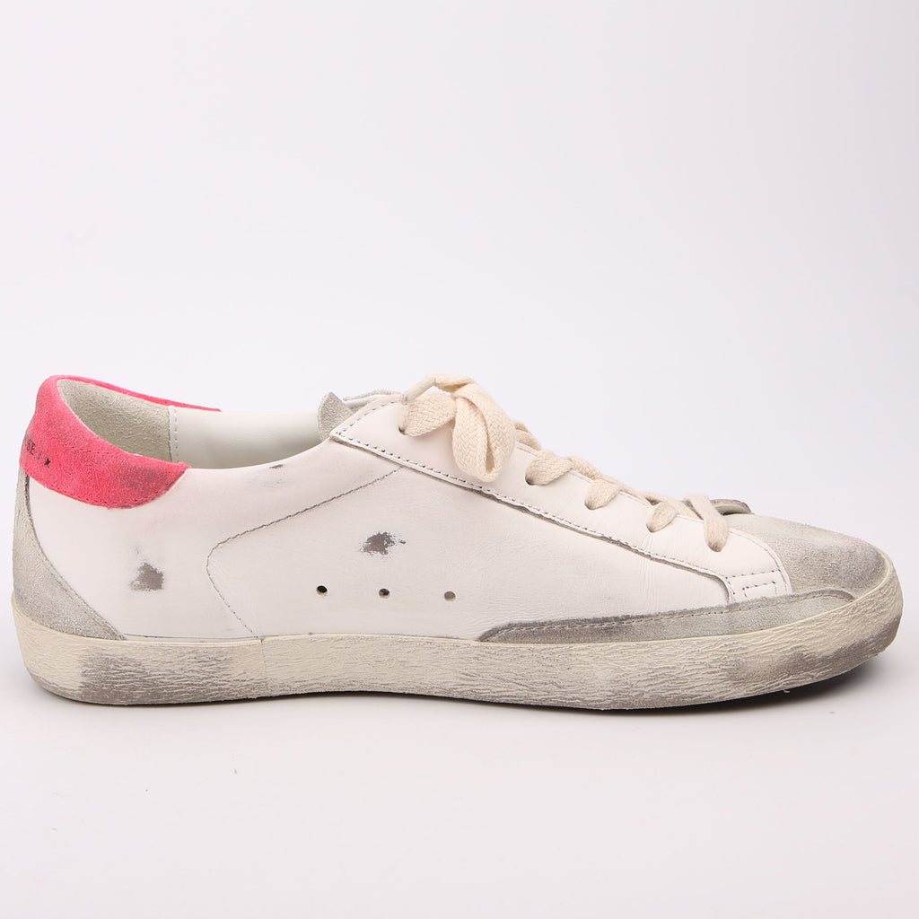 Superstar Classic Sneakers Size 40 White/Pink