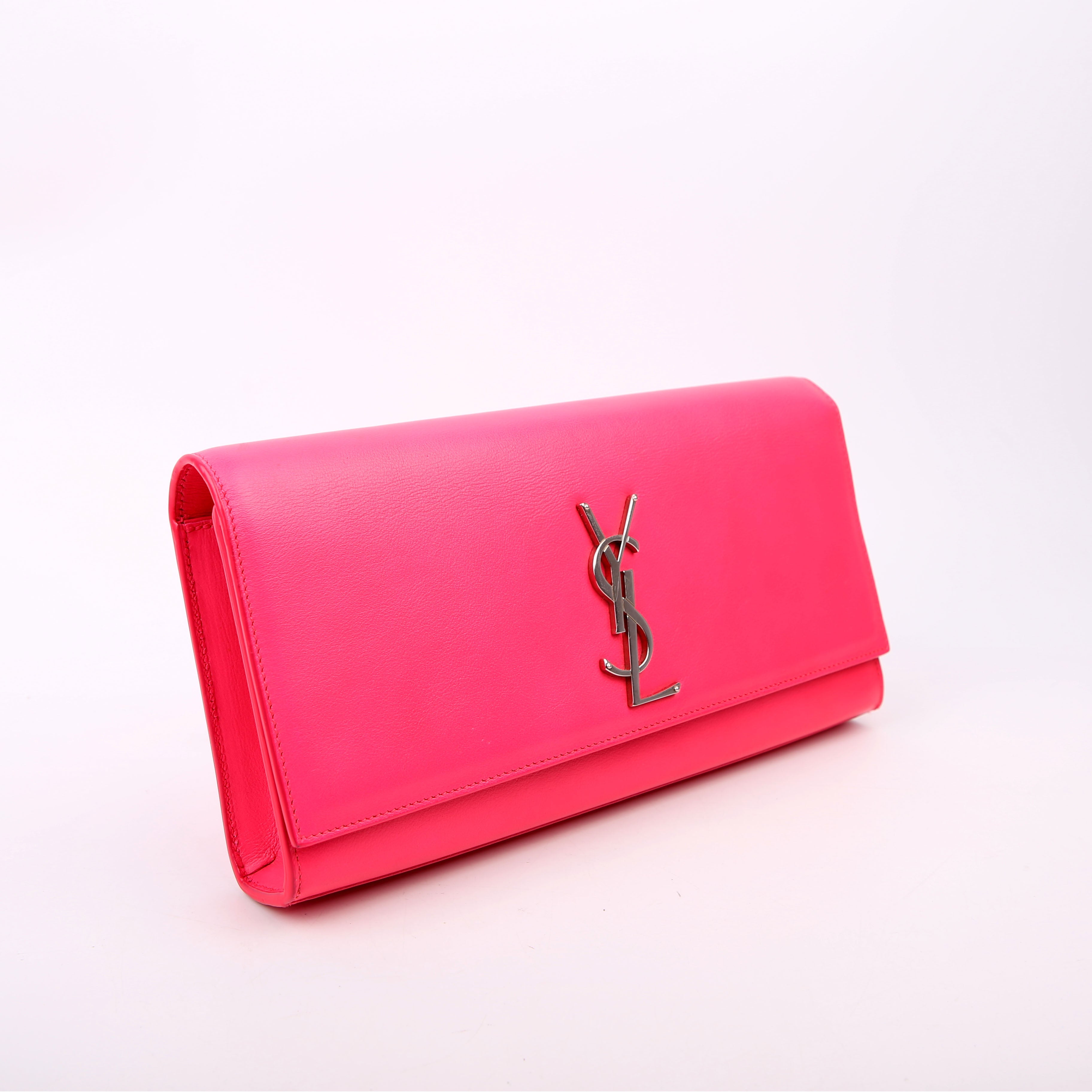 SAINT LAURENT Cassandre Clutch 326079 Pink