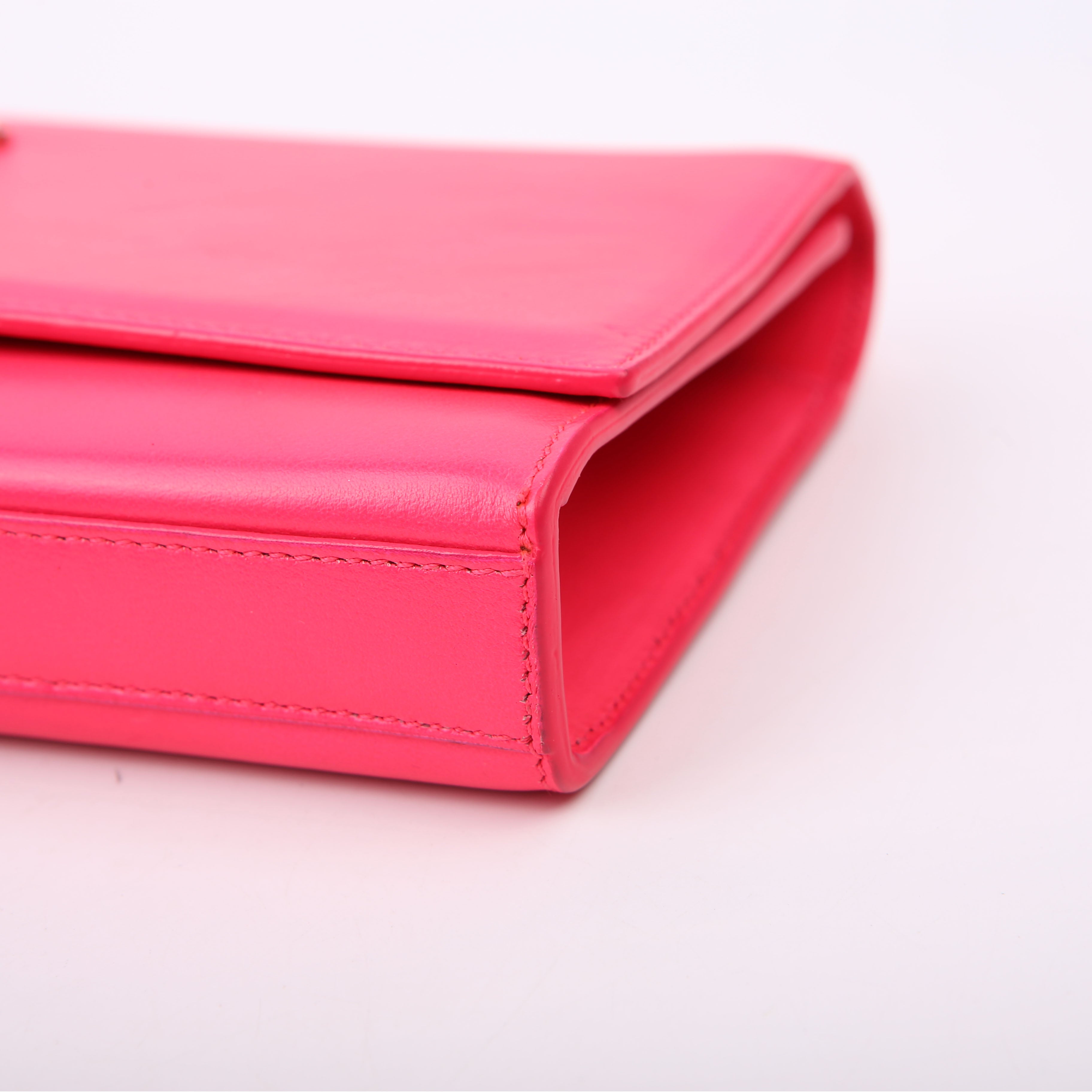 SAINT LAURENT Cassandre Clutch 326079 Pink