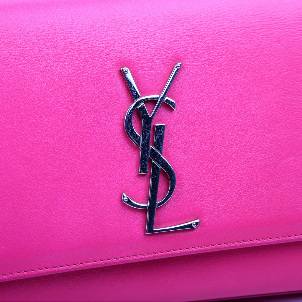 SAINT LAURENT Cassandre Clutch 326079 Pink