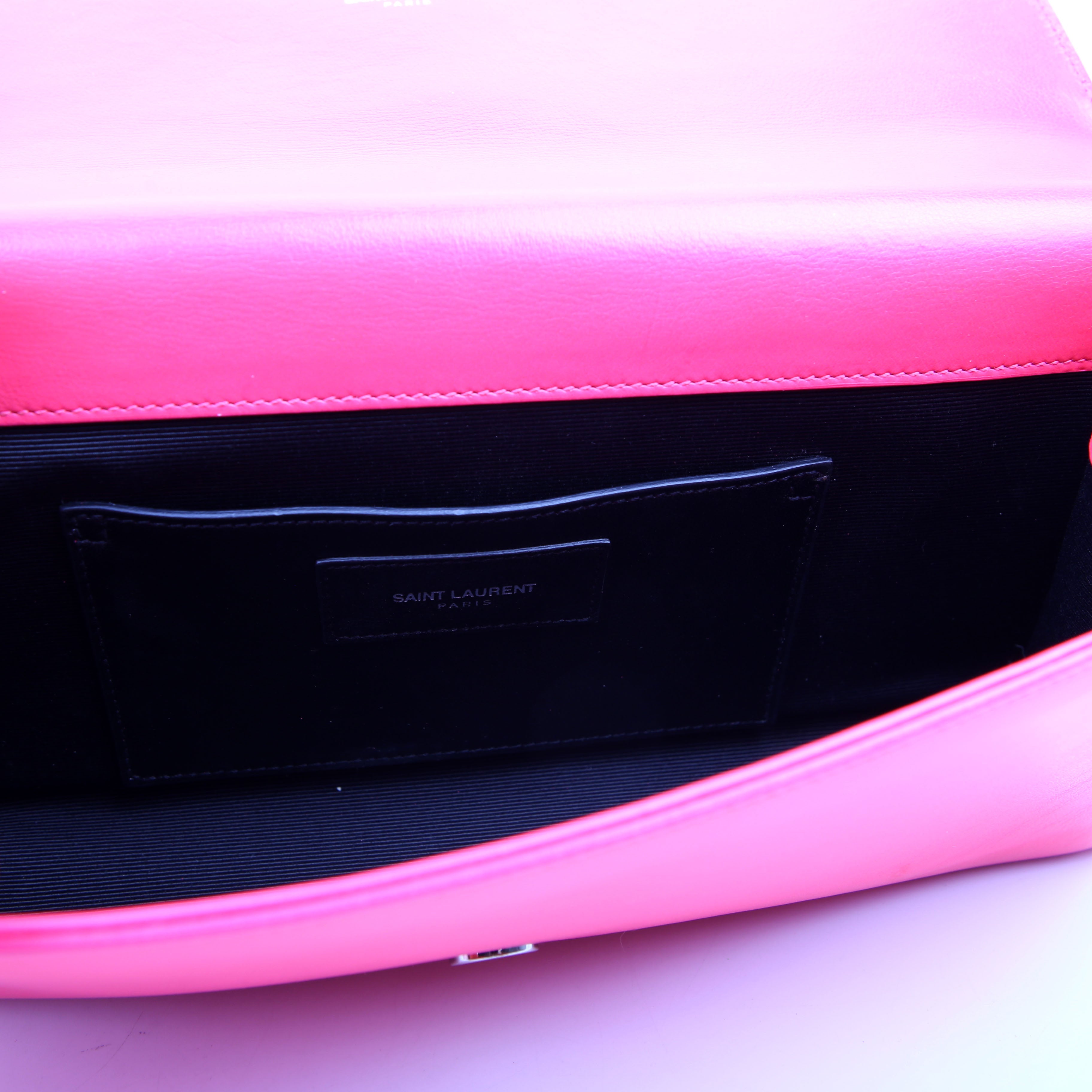 SAINT LAURENT Cassandre Clutch 326079 Pink