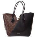 Kimono MM Monogram/Leather Black