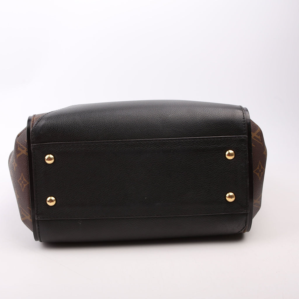 Kimono MM Monogram/Leather Black