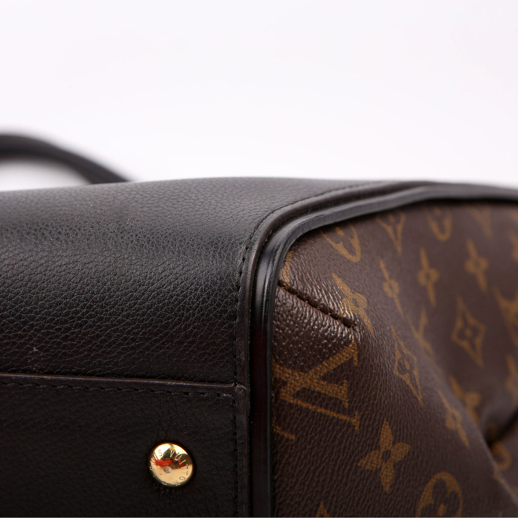 Kimono MM Monogram/Leather Black