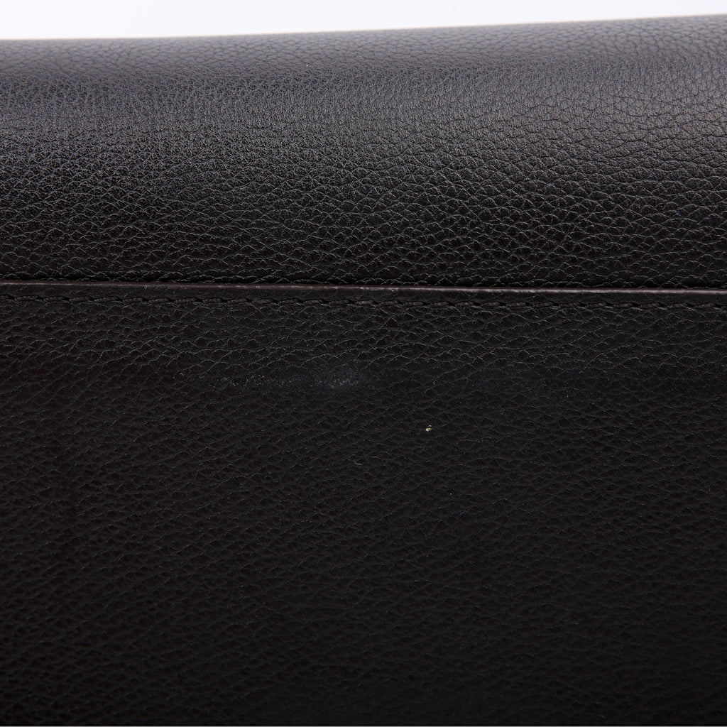 Kimono MM Monogram/Leather Black
