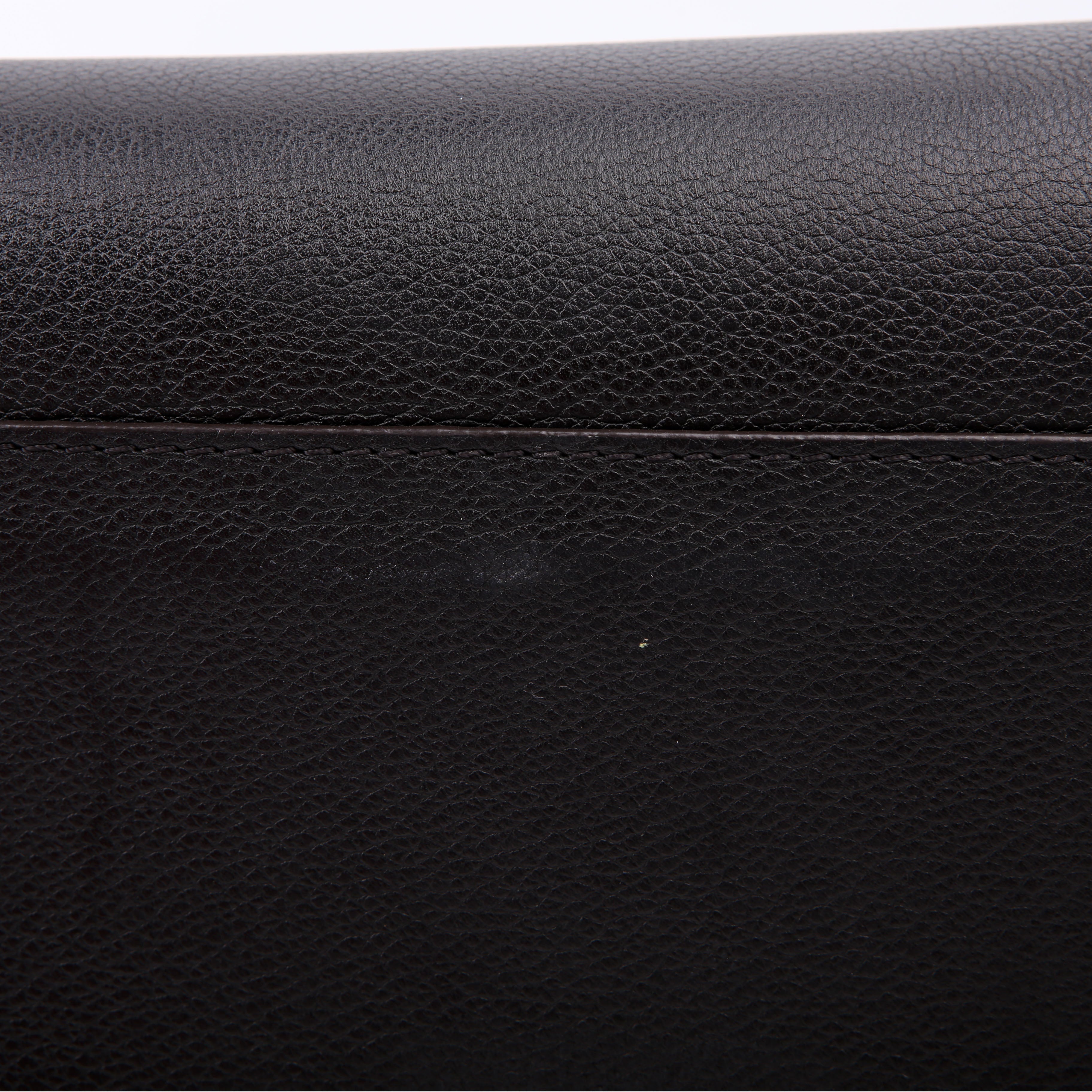 Kimono MM Monogram/Leather Black