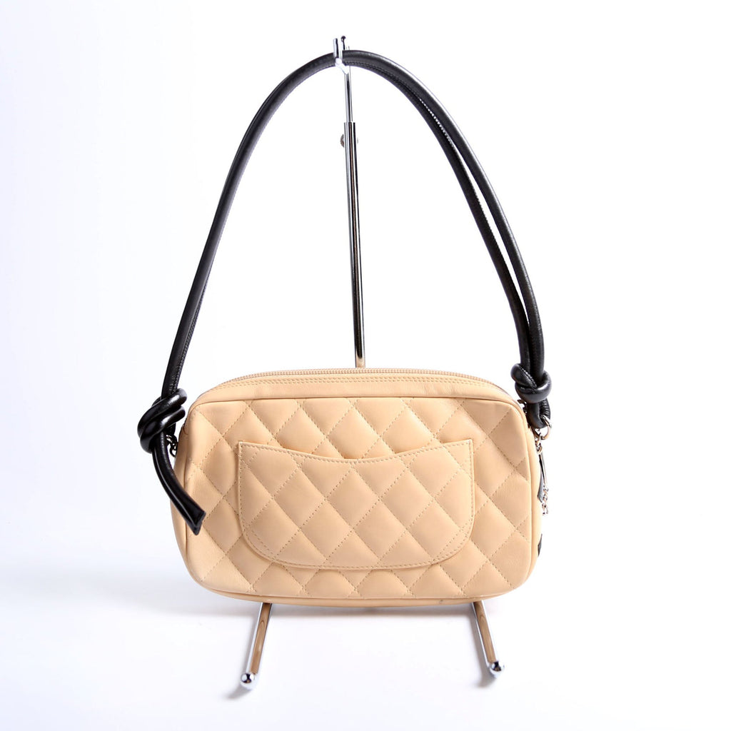 Cambon Linge Pochette Tan/Black