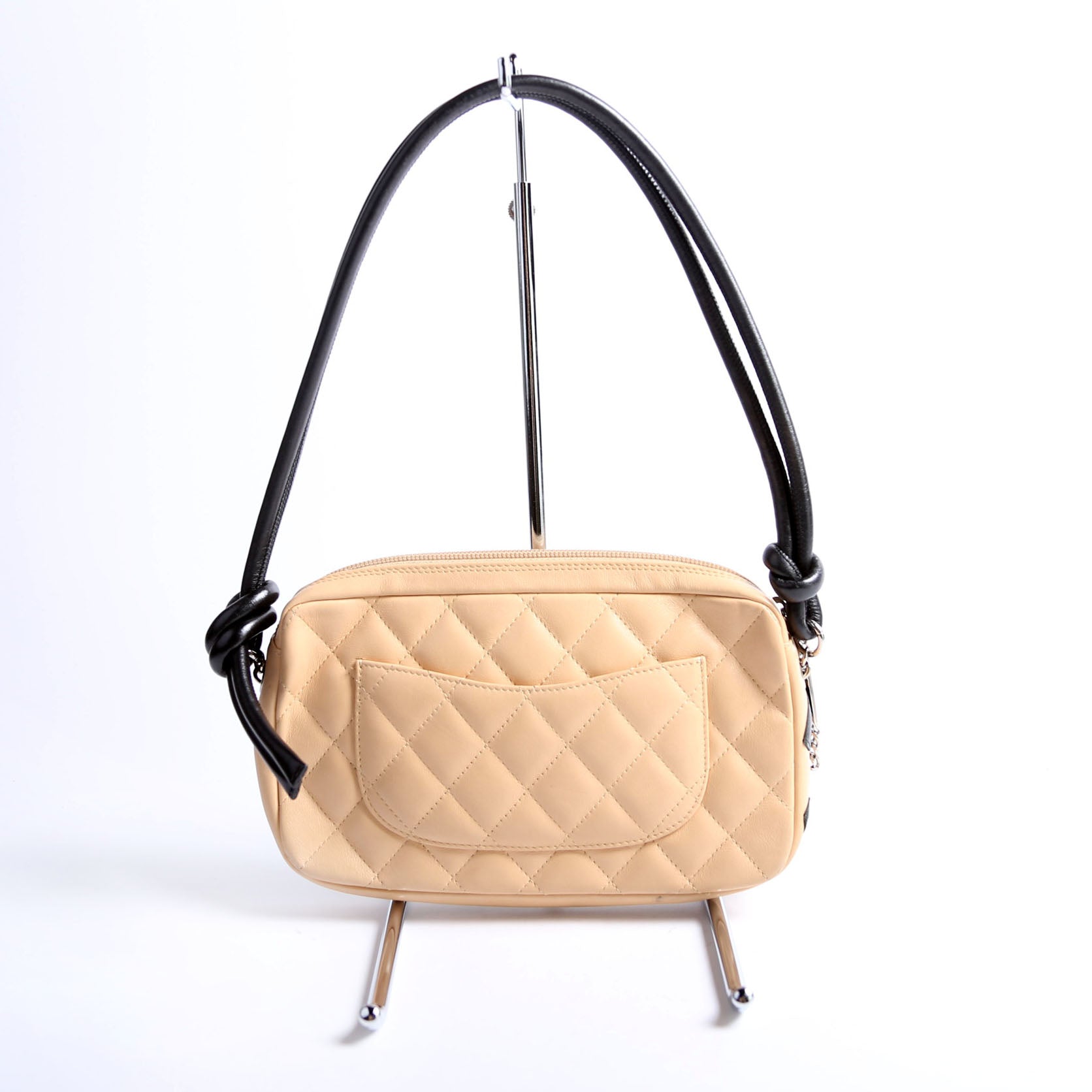 Cambon Linge Pochette Tan/Black
