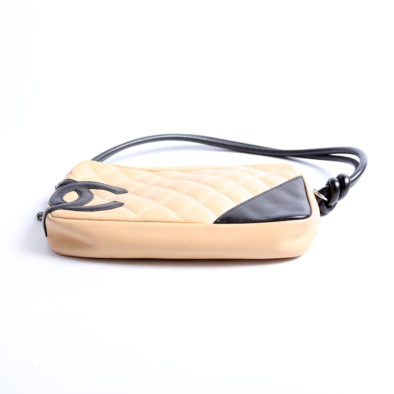 Cambon Linge Pochette Tan/Black