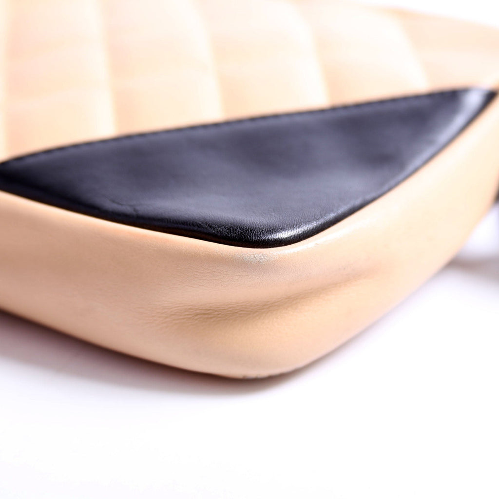 Cambon Linge Pochette Tan/Black
