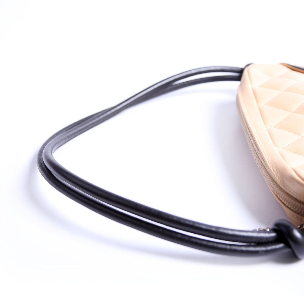 Cambon Linge Pochette Tan/Black