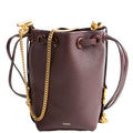 Marcie Micro Bucket Maroon