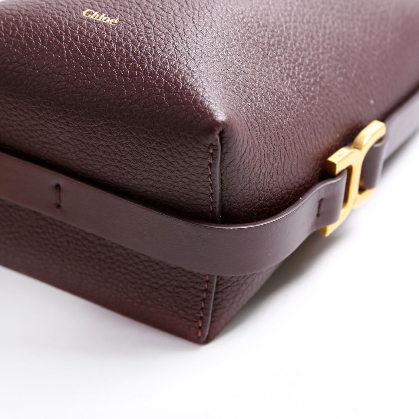 Marcie Micro Bucket Maroon