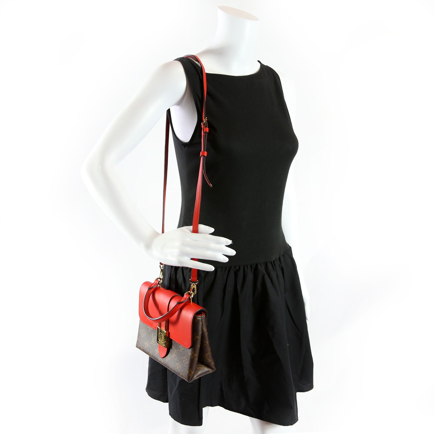 Locky BB Monogram Red