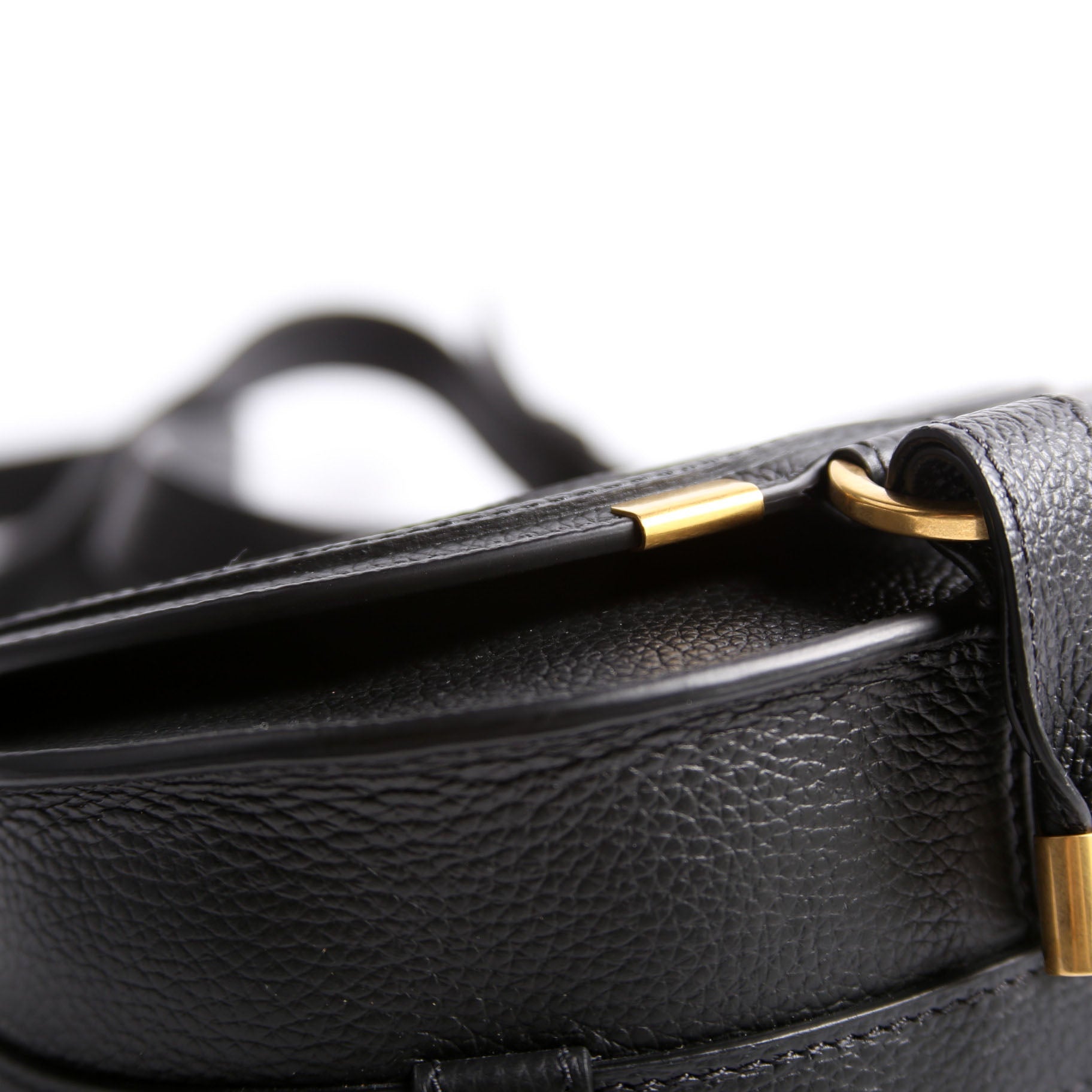 Marcie Saddle Bag Crossbody Small Black