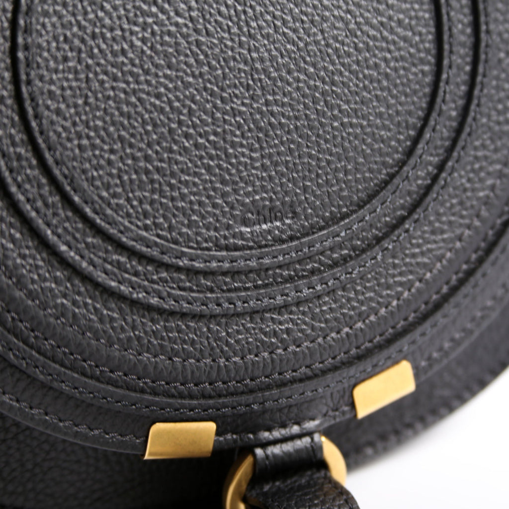 Marcie Saddle Bag Crossbody Small Black