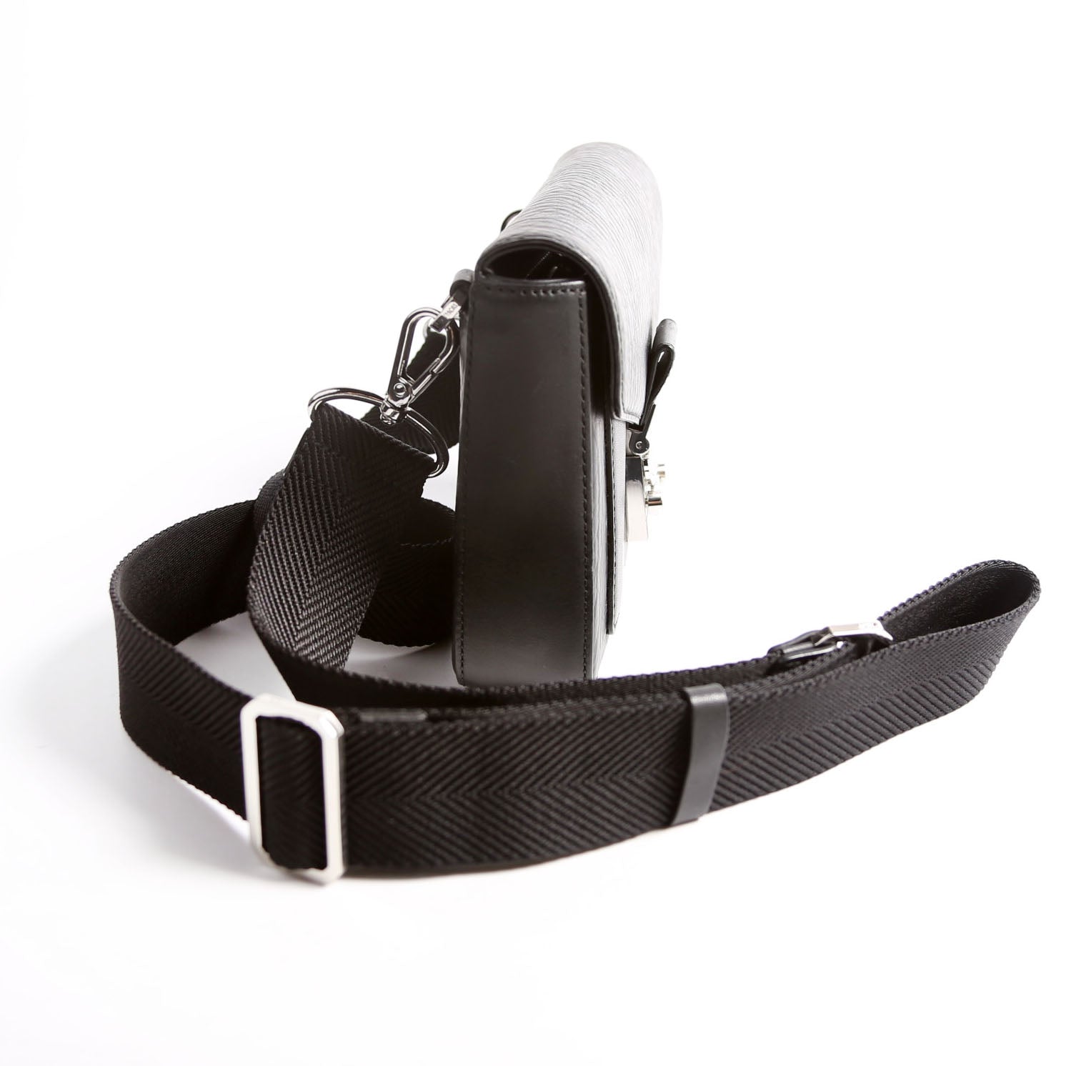 Mille Visetos Small Crossbody Black
