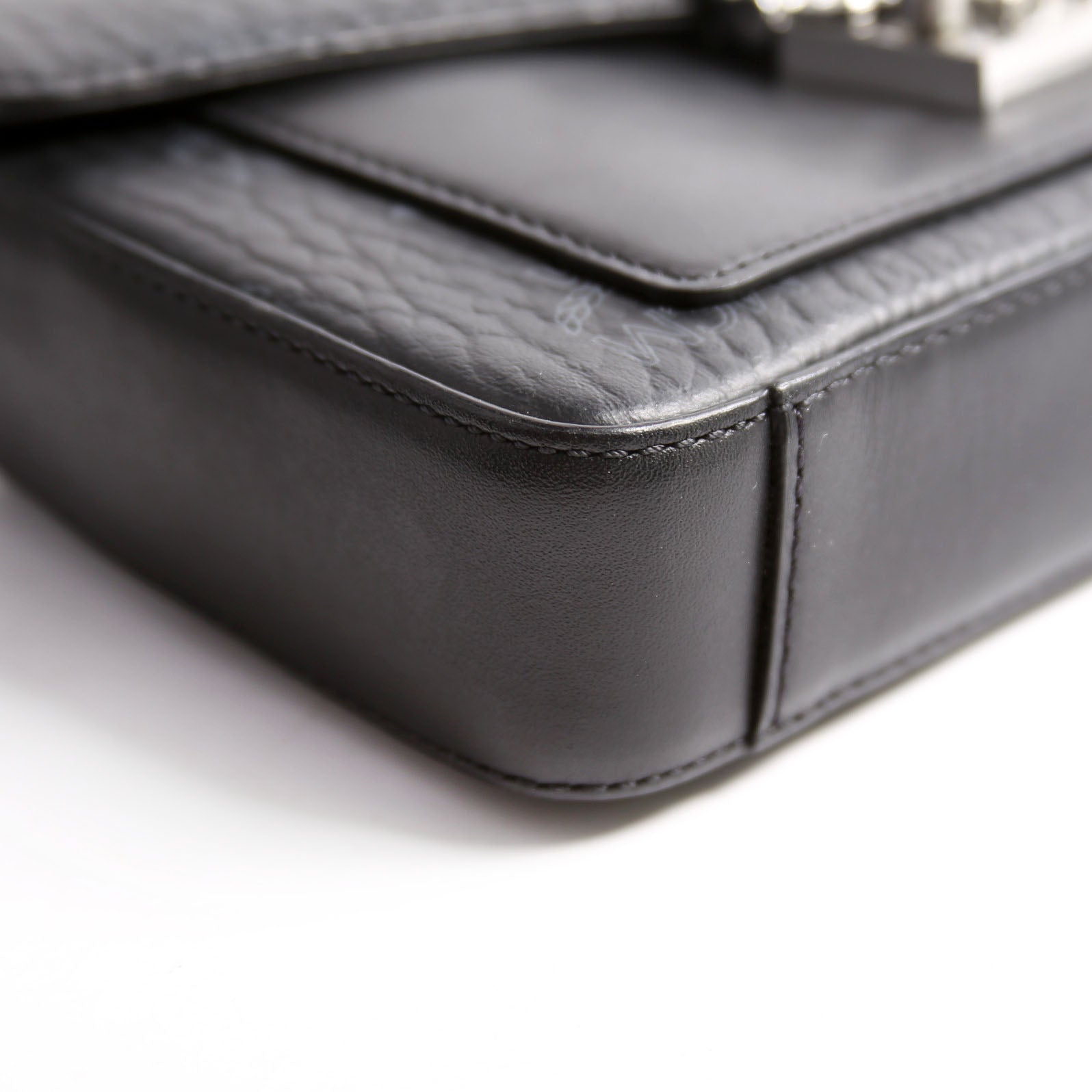 Mille Visetos Small Crossbody Black