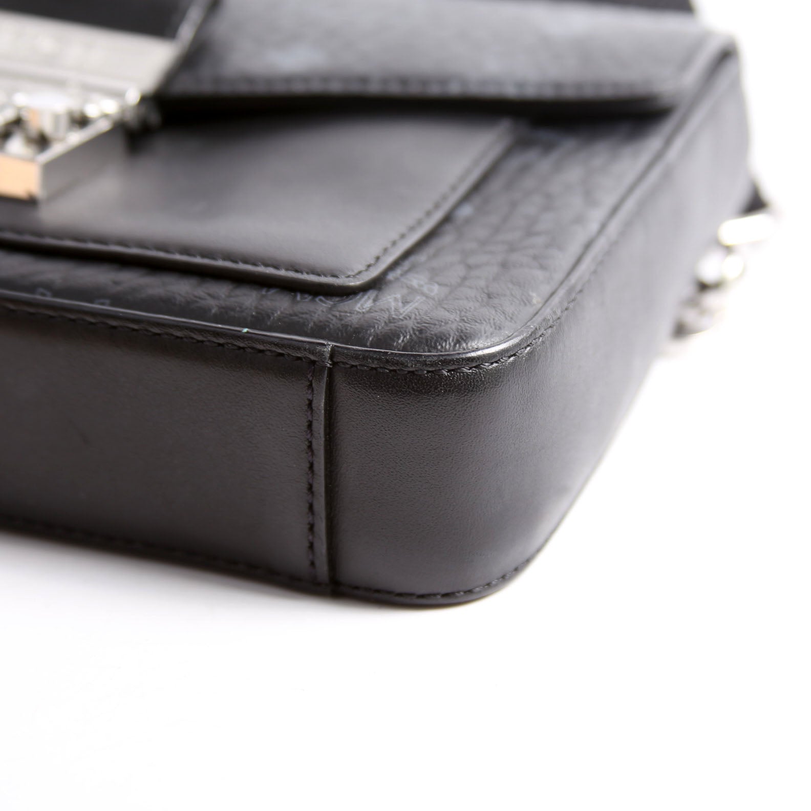 Mille Visetos Small Crossbody Black