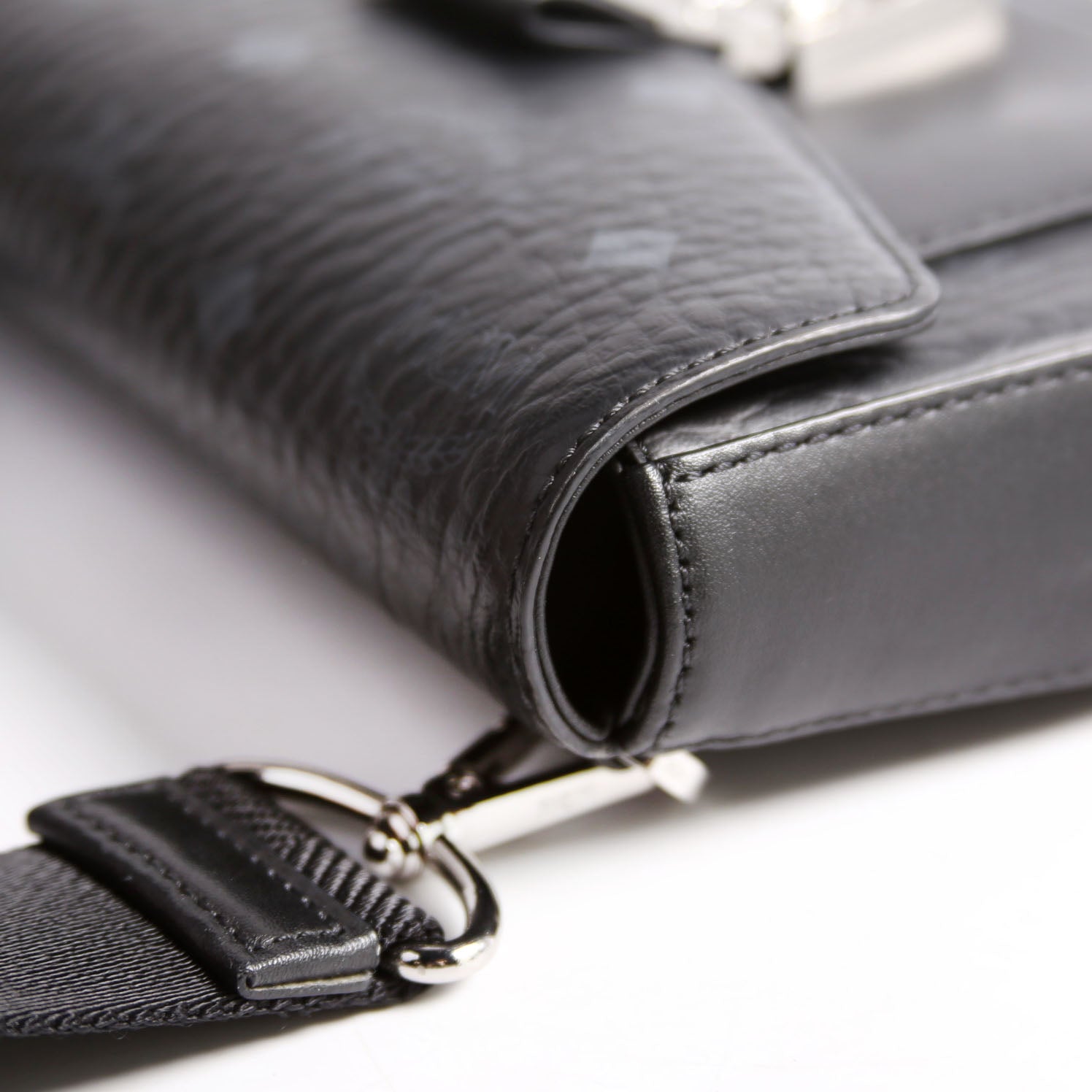 Mille Visetos Small Crossbody Black