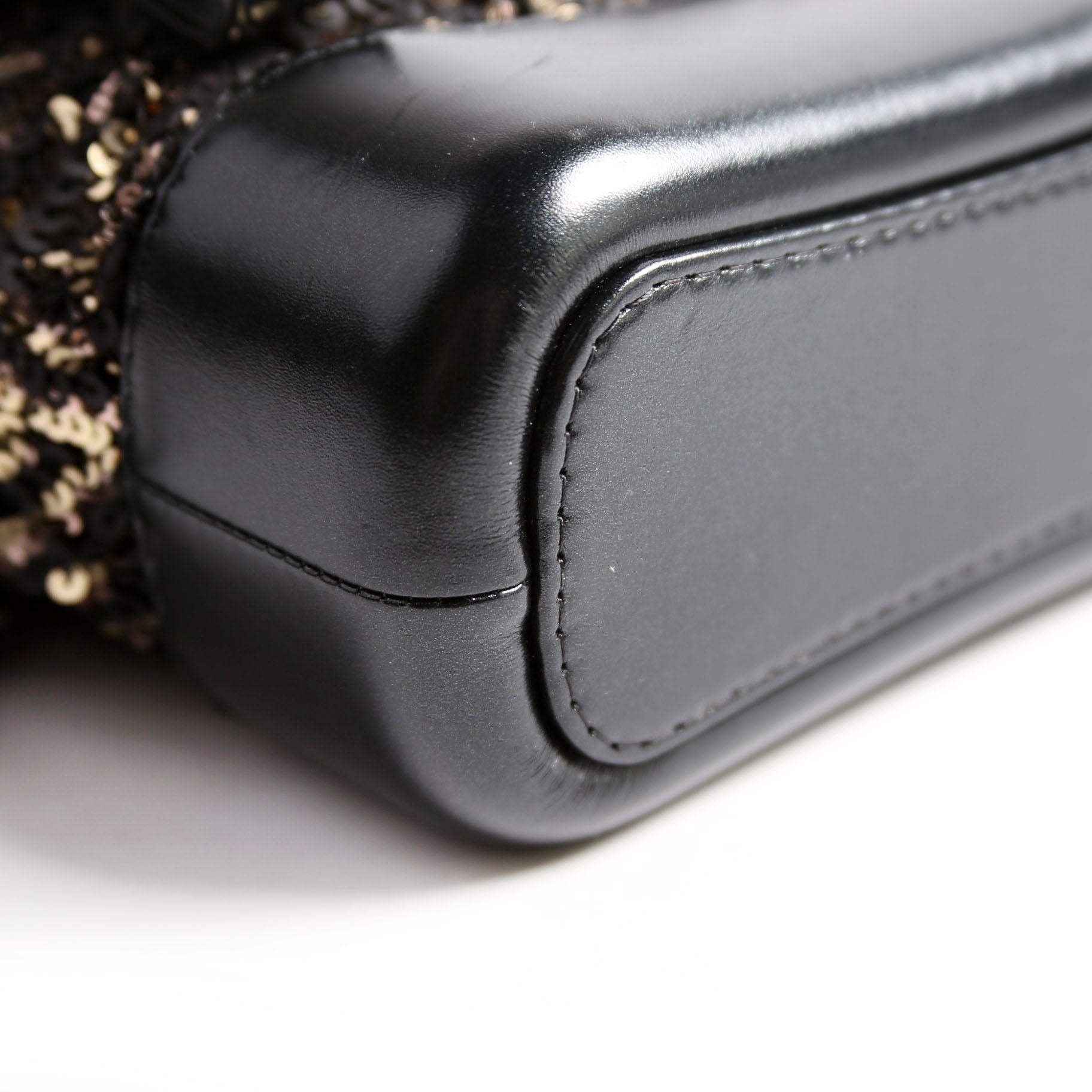 Gabrielle Hobo Small Sequin 28M Black/Gold